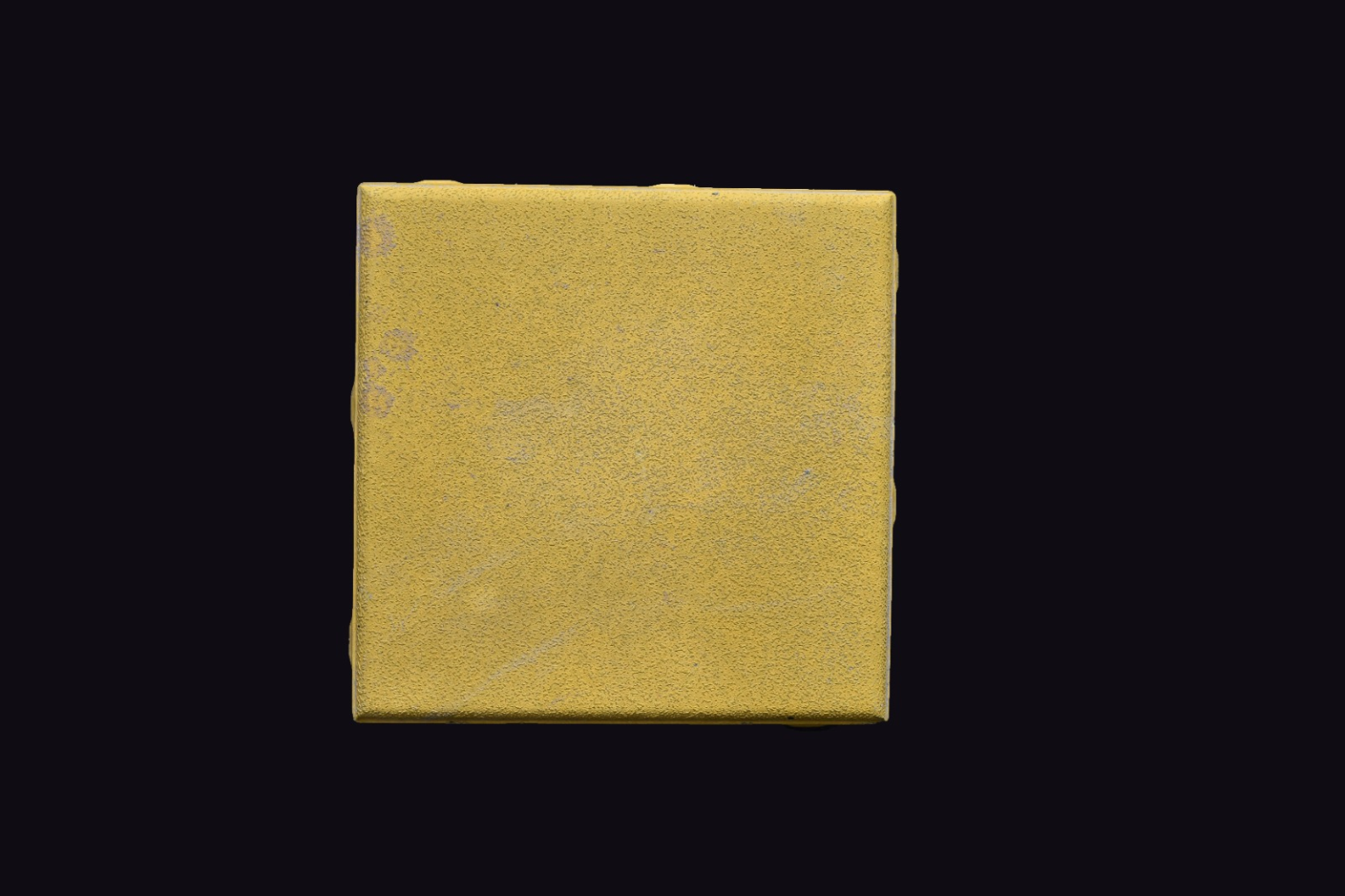 Square Paver Block Yellow
